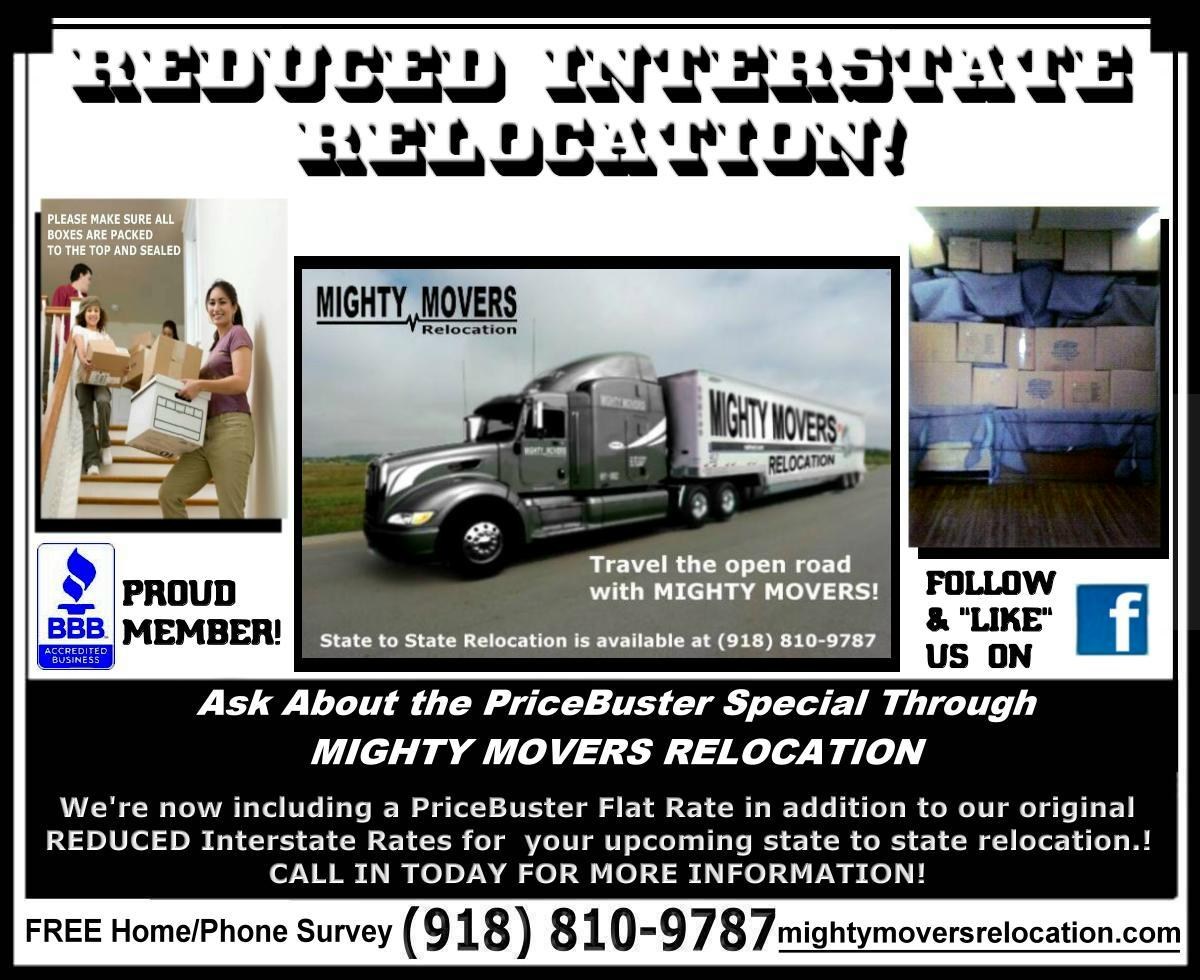 Logo for Mighty Movers Relocation