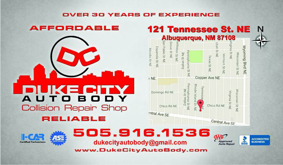 Duke City Auto Body logo