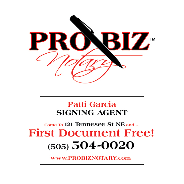 Pro-Biz Notary logo