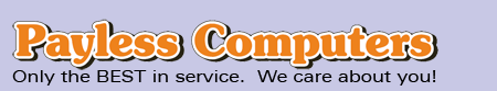 PAYLESS COMPUTERS logo