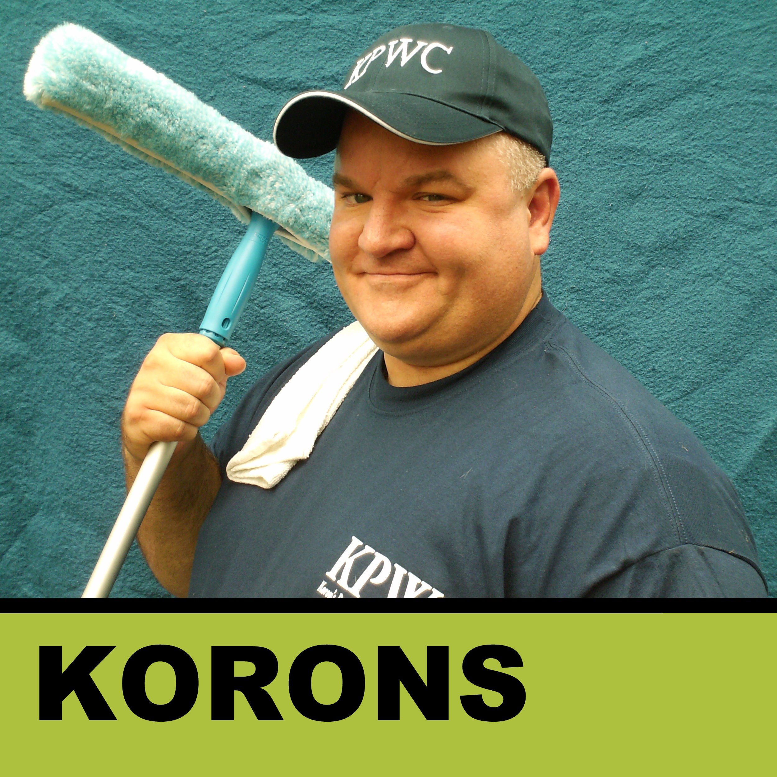 KORONS Window Cleaning, Window Washing logo