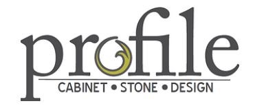 Logo for Profile Cabinet Stone & Design