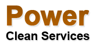 POWER CLEAN SERVICES logo
