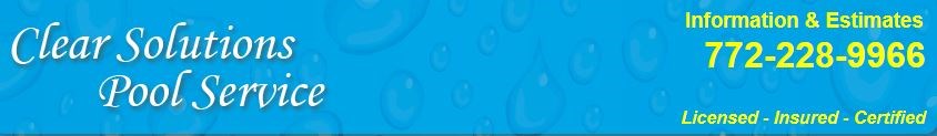 Logo for Clear Solutions Pool Service
