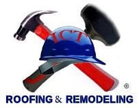 ICT roofing and remodeling logo
