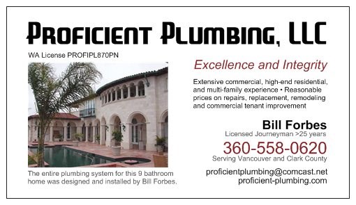 Proficient Plumbing LLC logo