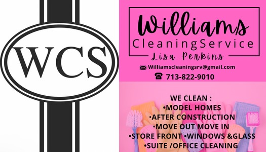 William's Cleaning Service logo