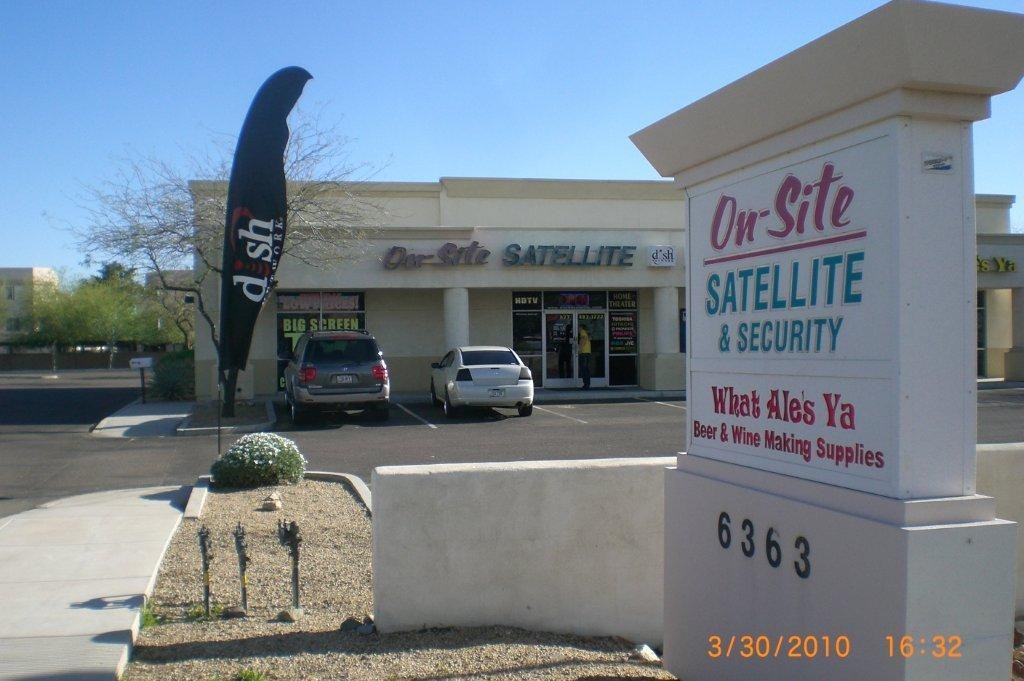On Site Satellite & Home Theater logo