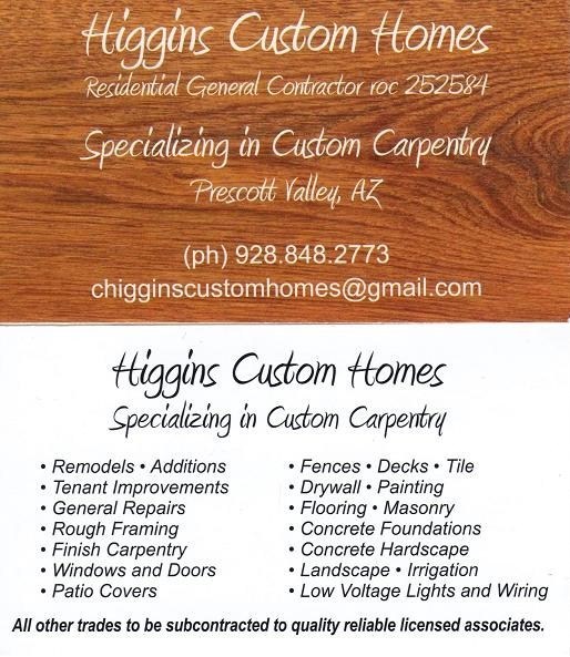 C Higgins Custom Homes logo
