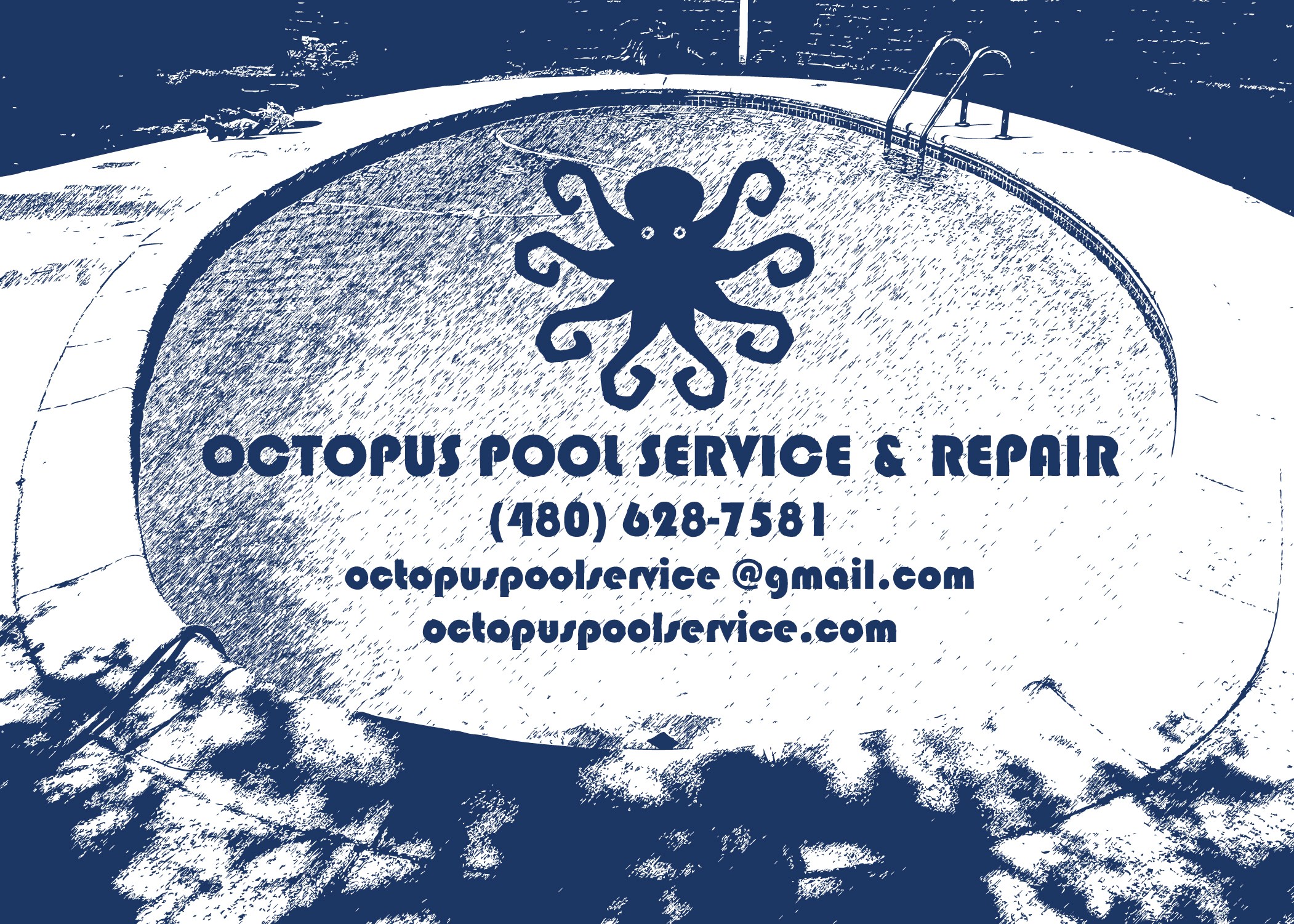Octopus Pool Service & Repair logo