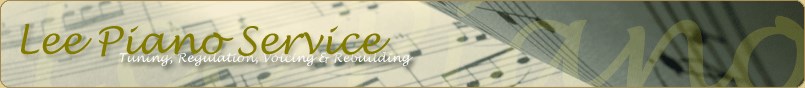 Lee Piano Service logo