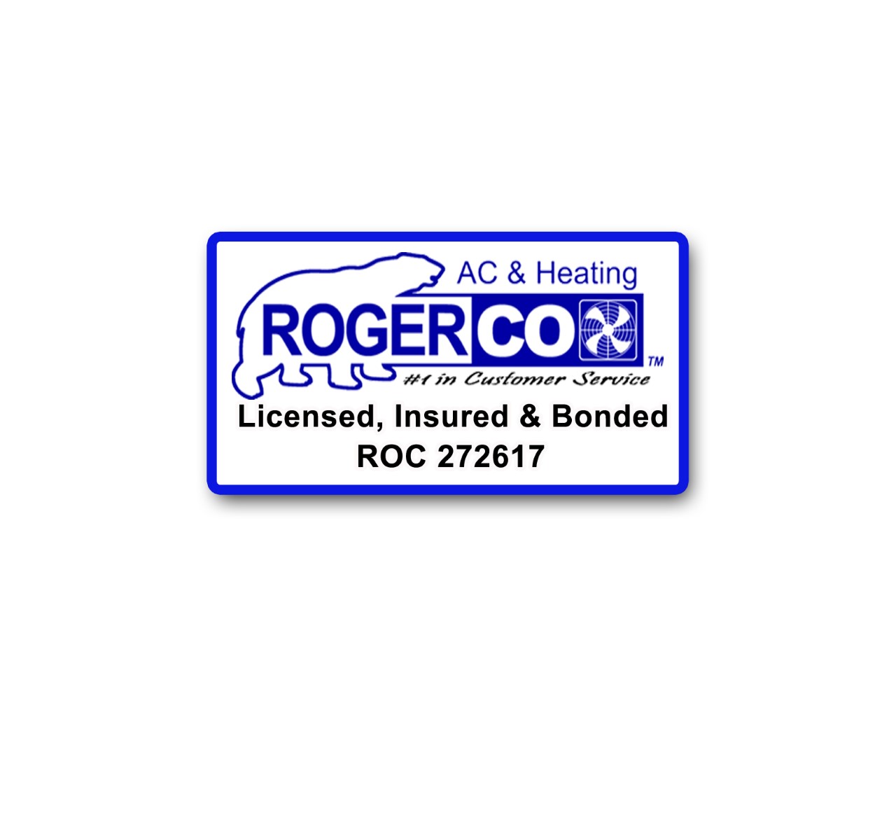 Logo for Roger Cox A/C & Heating