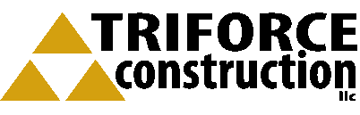 triforce construction logo