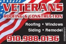 Veterans Roofing & Construction logo
