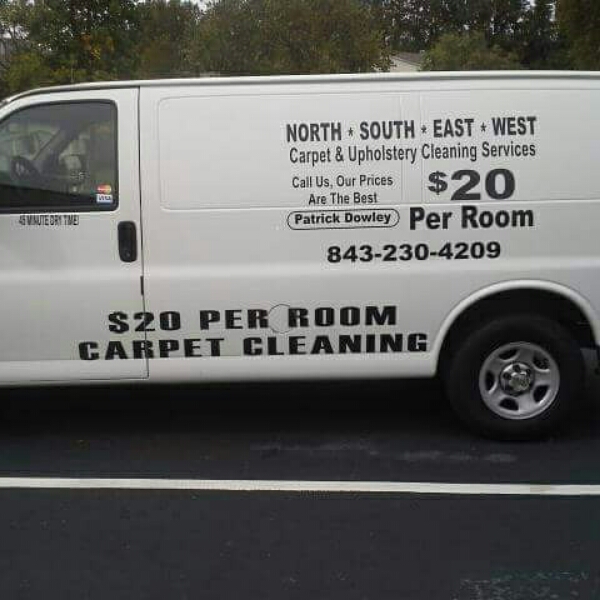 Logo for North South East & West Carpet