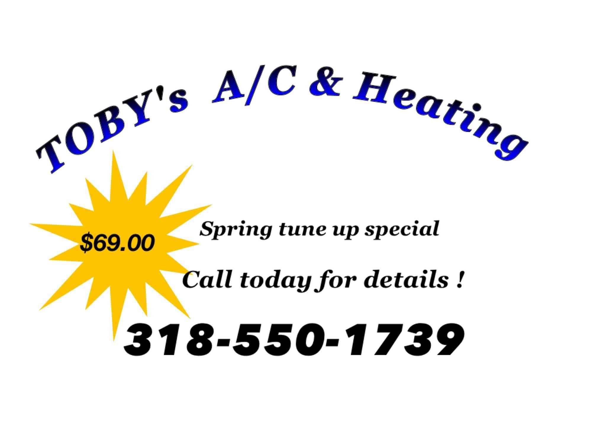 Toby's Air Conditioning & Heating logo