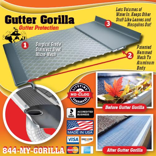 Gutter Gorilla Gutter Protection logo