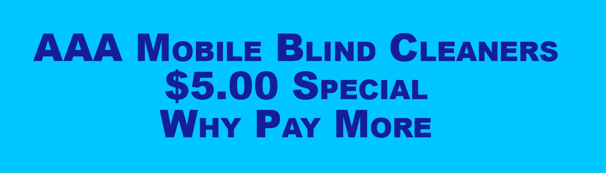 Logo for AAA Blind Cleaning & Repair