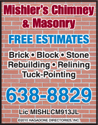 Mishler's Chimney & Masonry logo