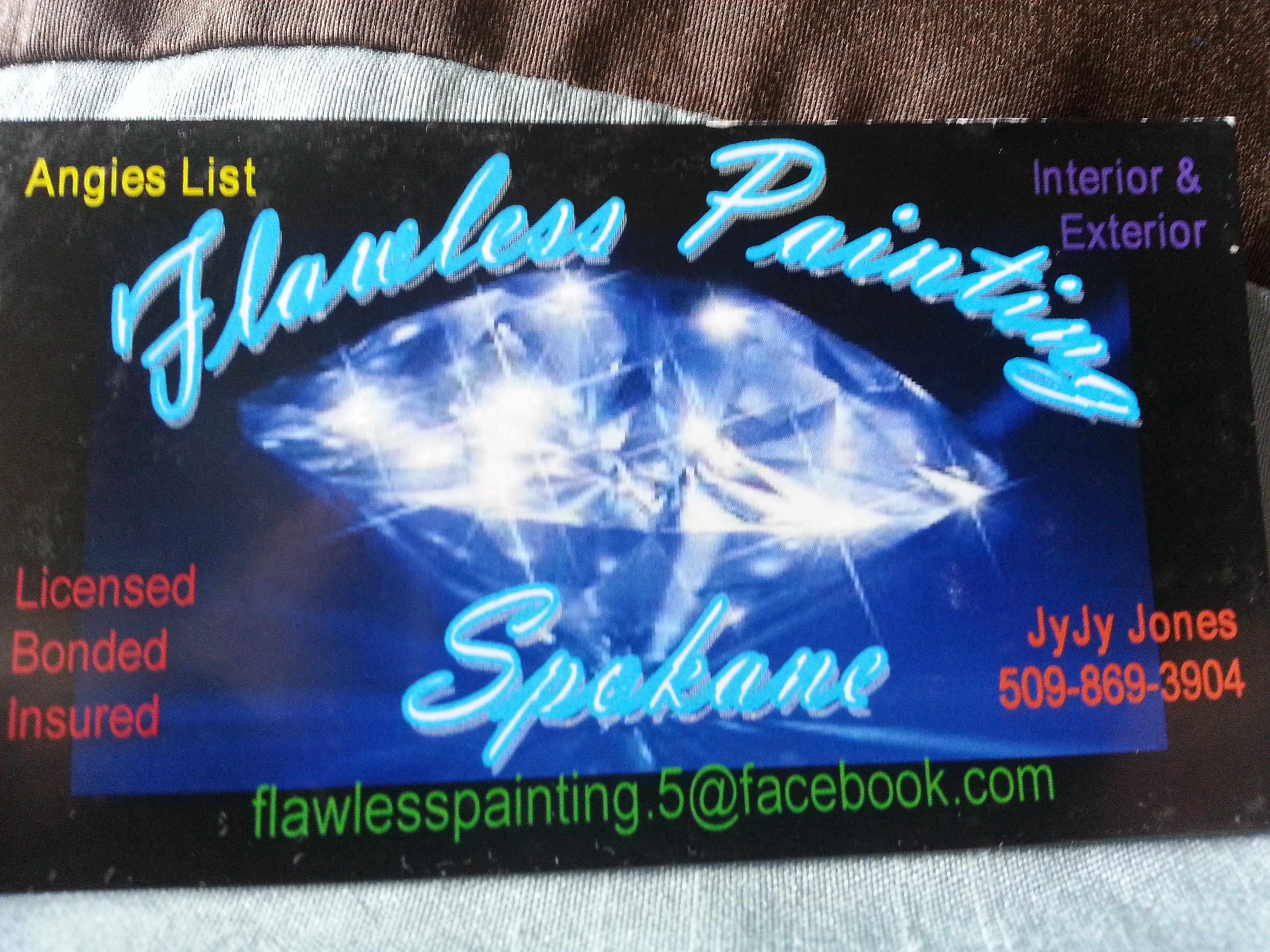 Flawless Painting Spokane logo