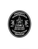 I E PROPERTY MAINTENANCE and CONSTRUCTION SERVICES logo