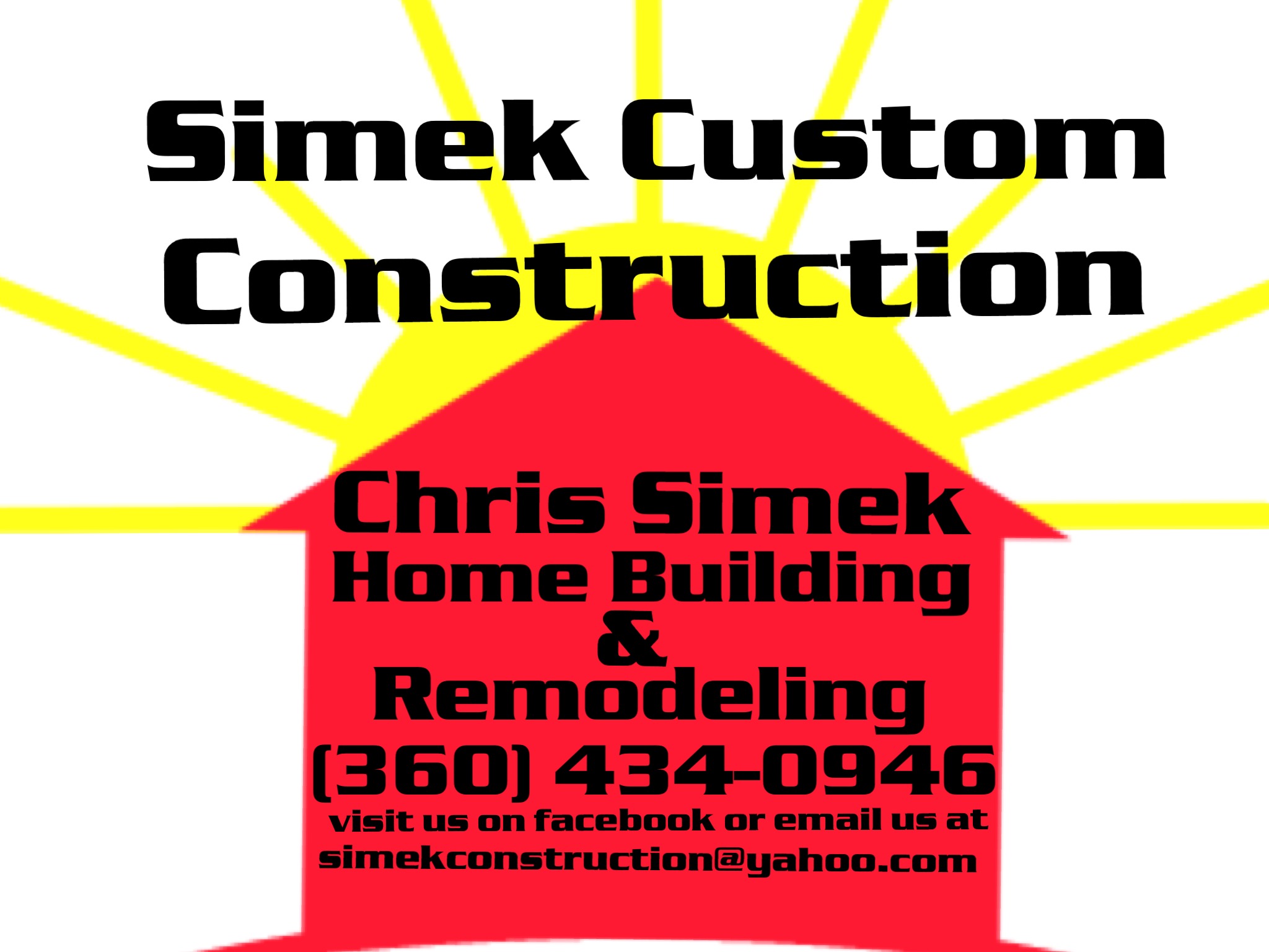 Simek Custom Construction logo