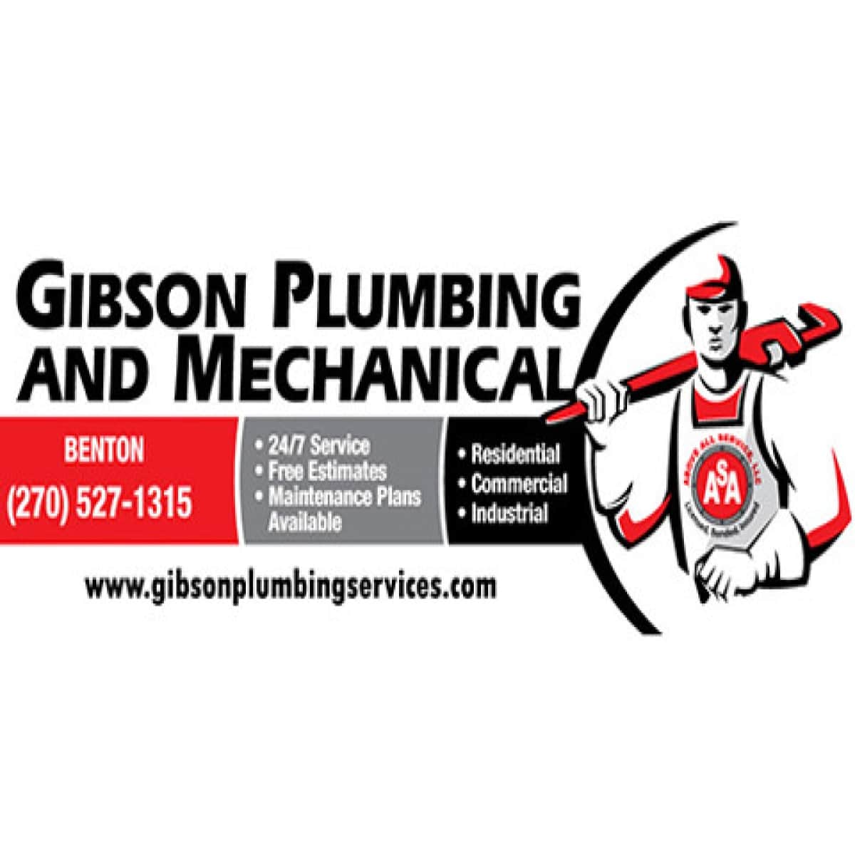 Logo for Gibson Plumbing & Mechanical