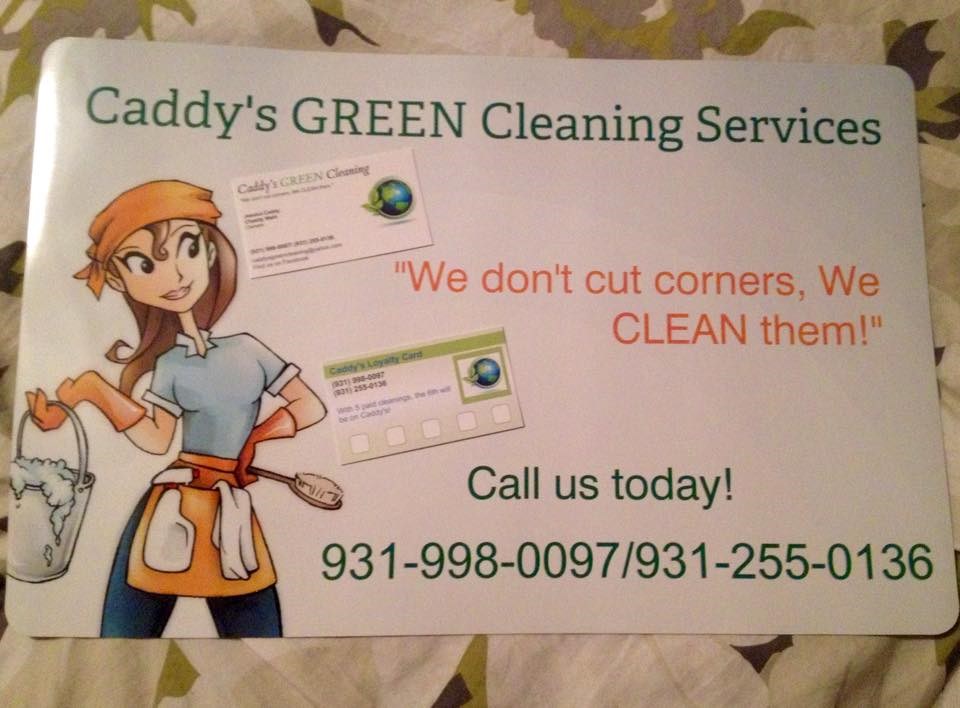 Caddy's GREEN Cleaning Services logo