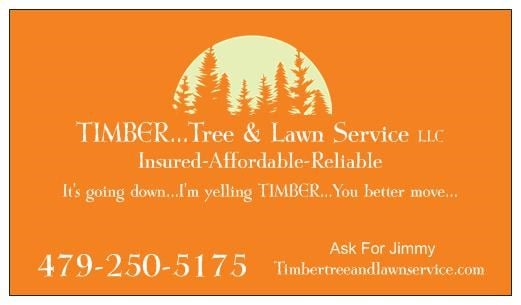 Timber...Tree & Lawn Service LLC logo