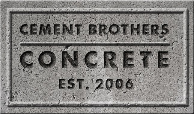 Cement Brothers Concrete logo