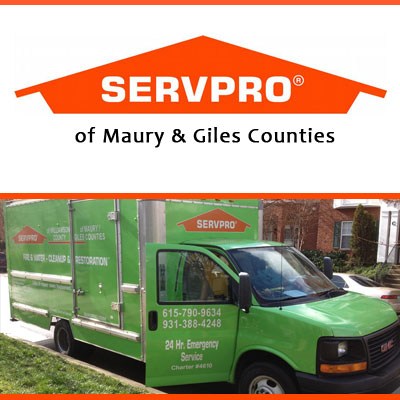 SERVPRO of Maury & Giles Counties logo