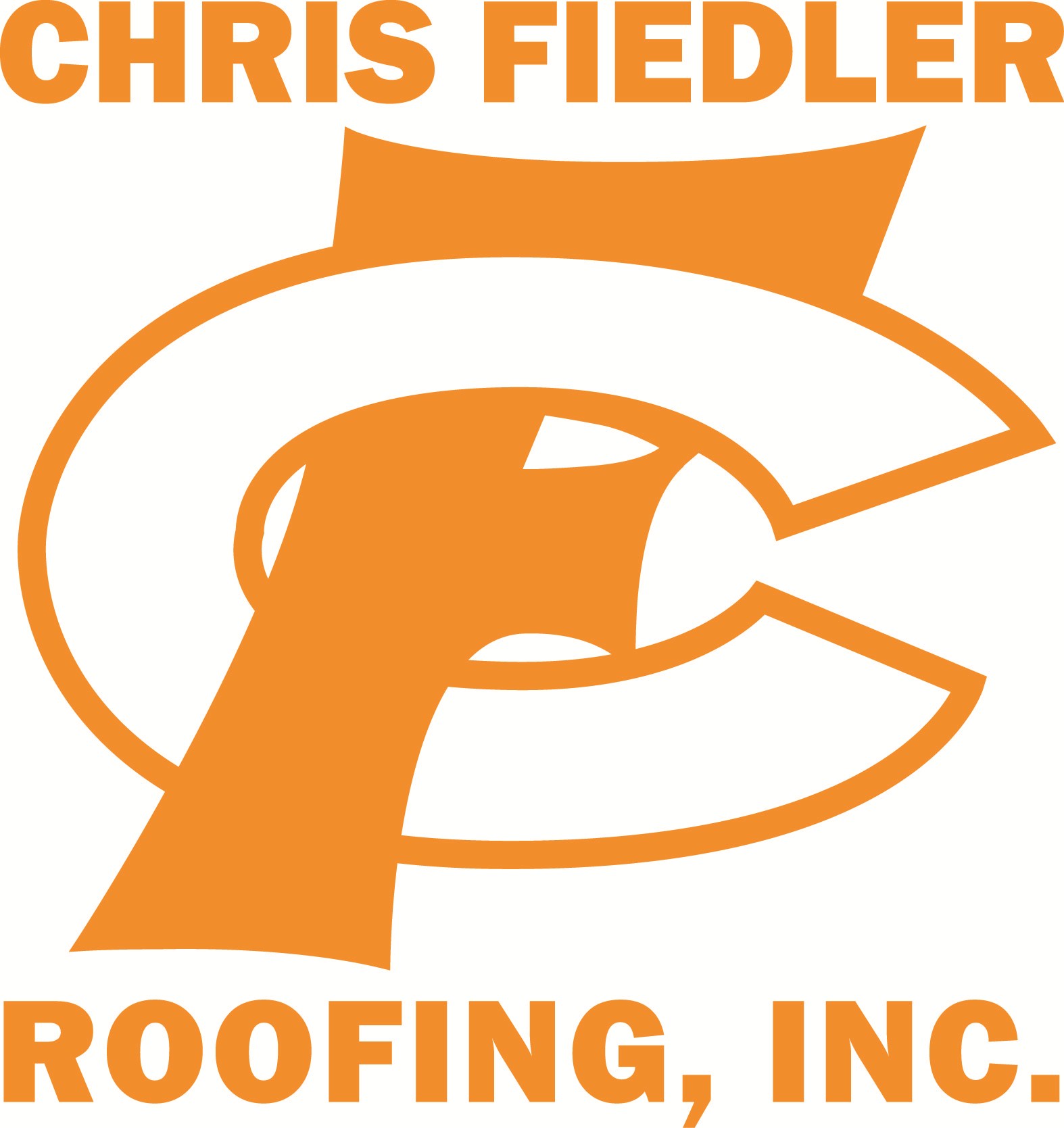 Chris Fiedler Roofing, Co logo