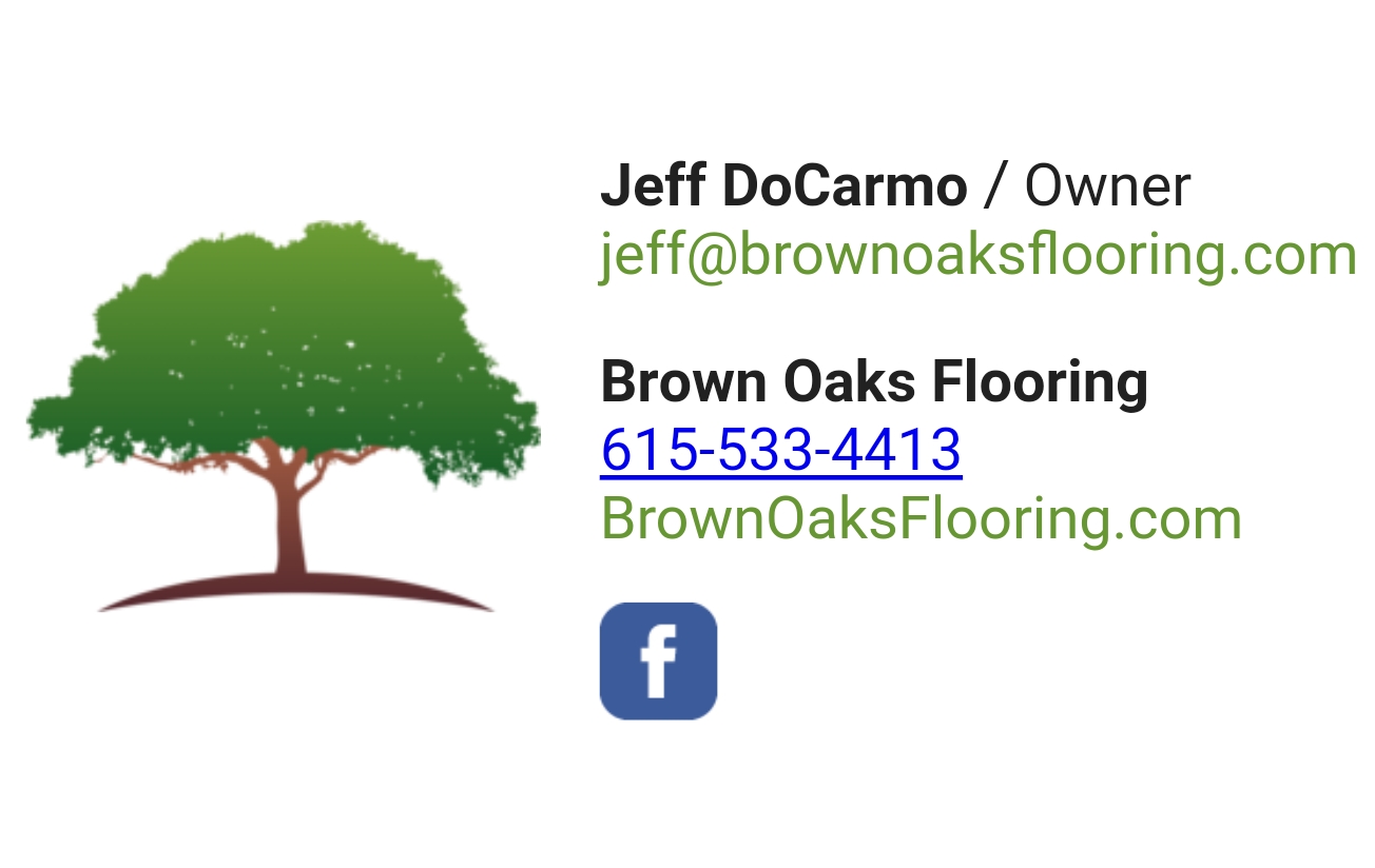 Logo for Brown Oaks Flooring