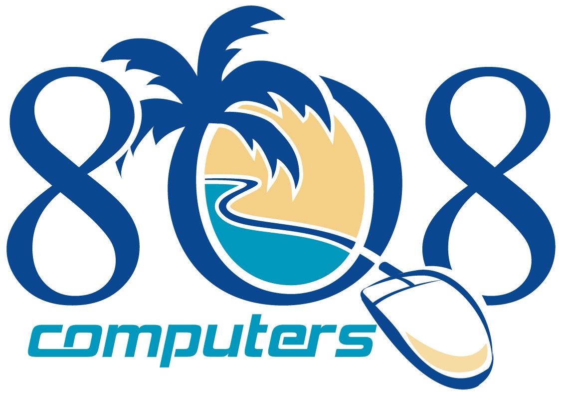 808 Computers logo