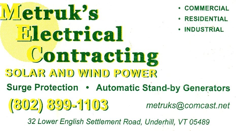Metruk's Electrical Contracting logo