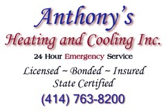 Anthony's Heating and Cooling Inc logo