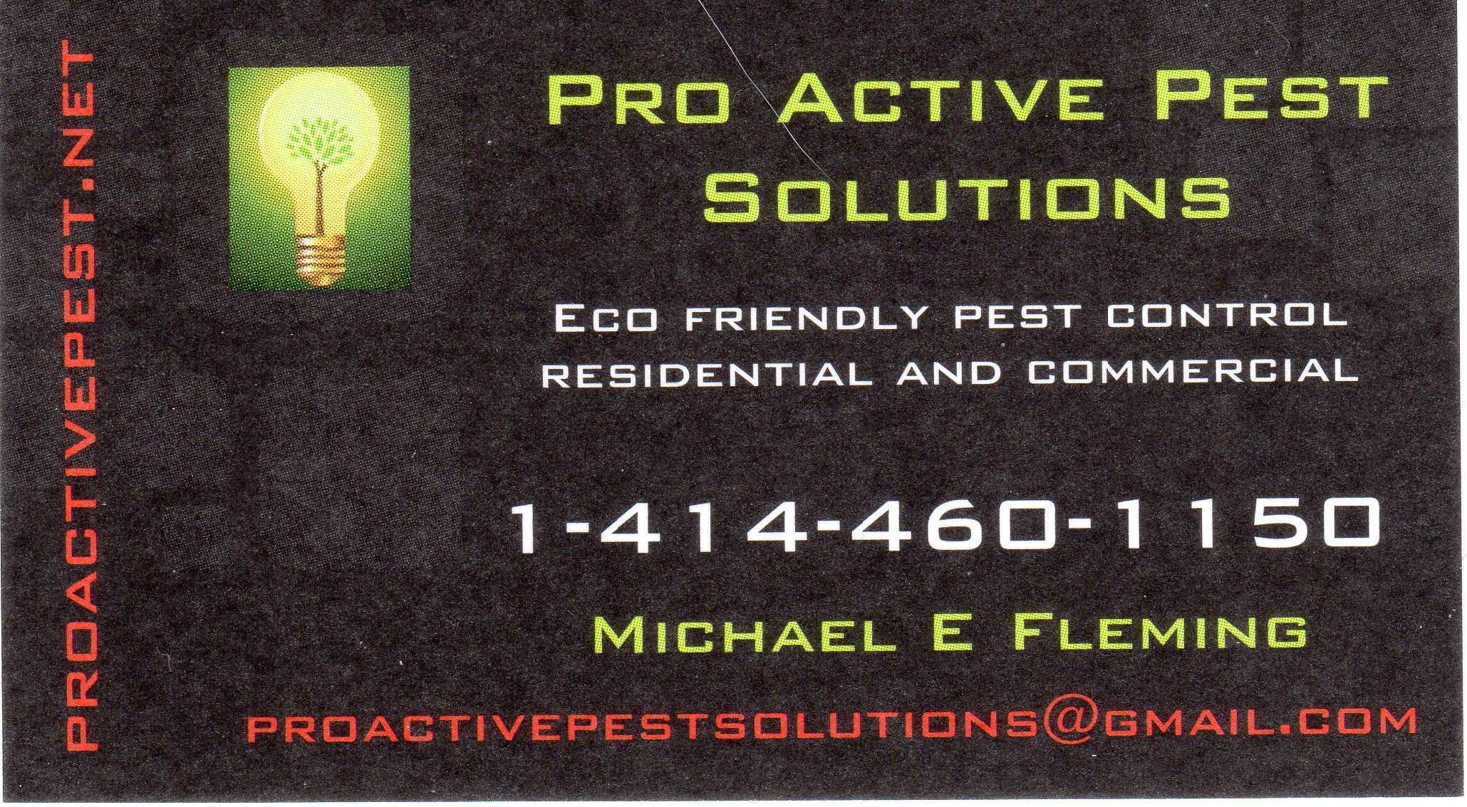 Pro Active Pest Solutions logo