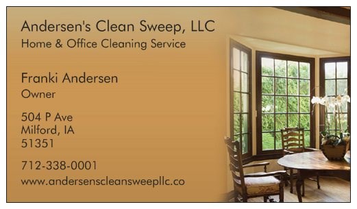 Andersen's Clean Sweep logo