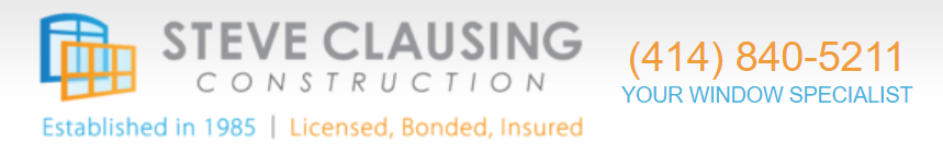 Steve Clausing Construction - Your Window Specialist logo