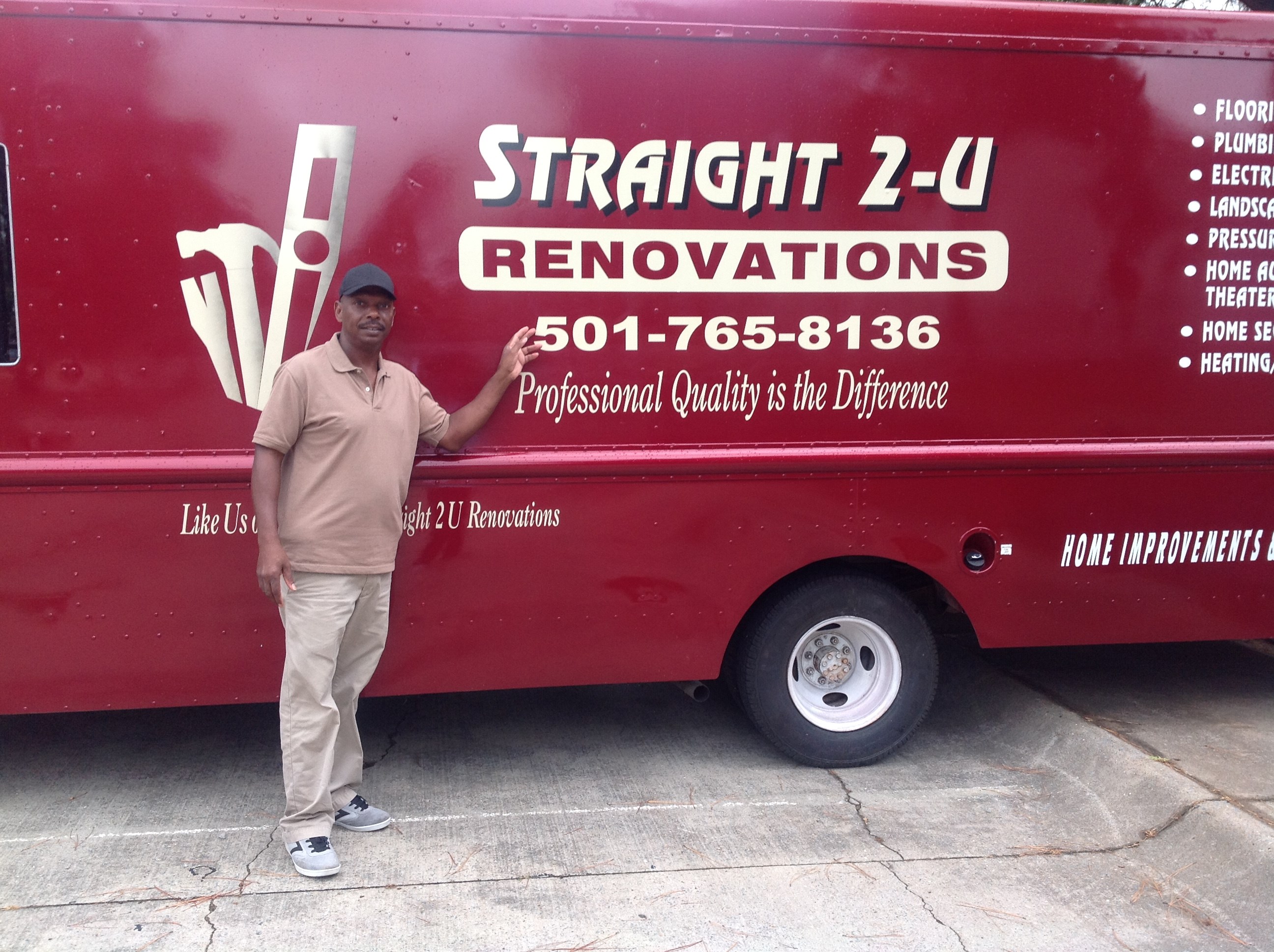 Straight-2-U Renovations & Home Repairs LLC logo