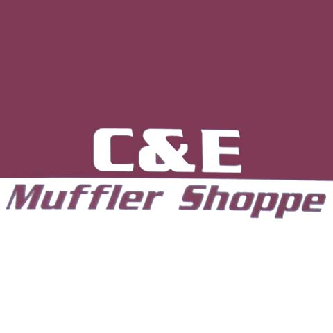 C & E Muffler Shoppe logo