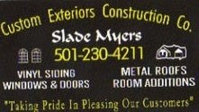 Custom Exteriors Construction LLC logo
