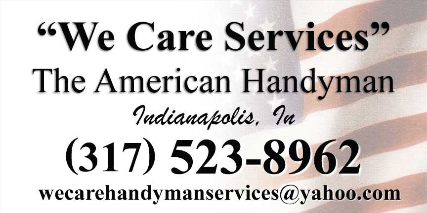 We Care Services The American Handyman logo