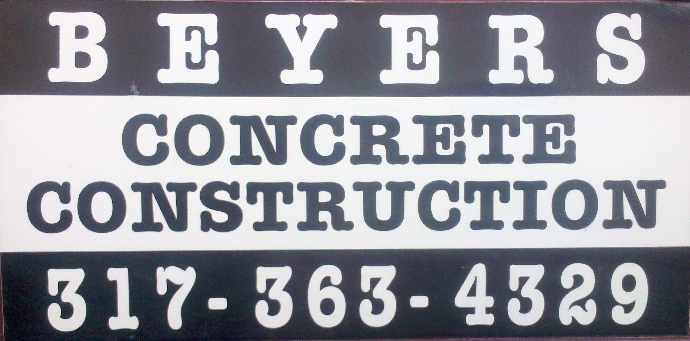 Beyers Concrete Construction logo
