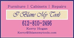 I BLAME MY TOOLS logo