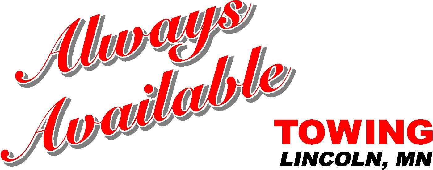 ALWAYS AVAILABLE TOWING logo