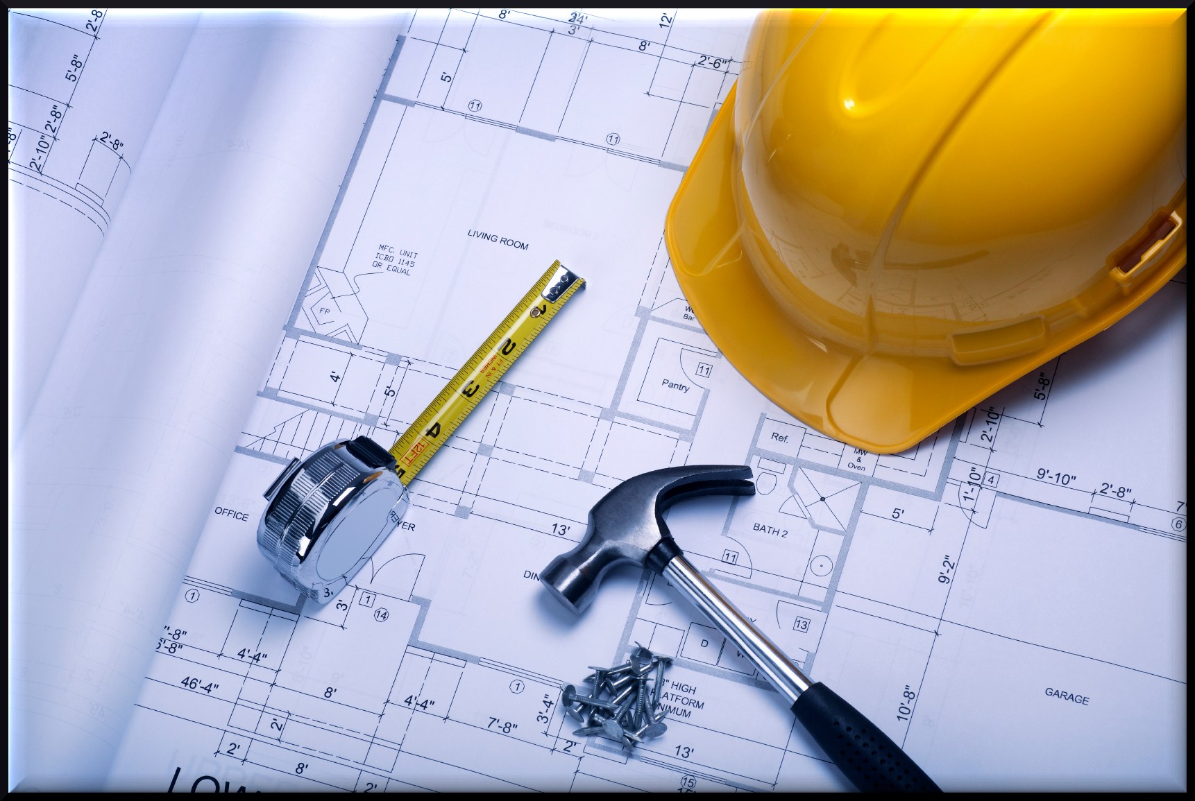 Construction 1, LLC. logo