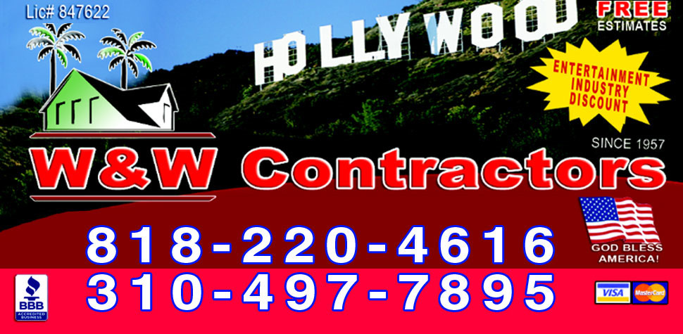 W & W CONTRACTORS logo
