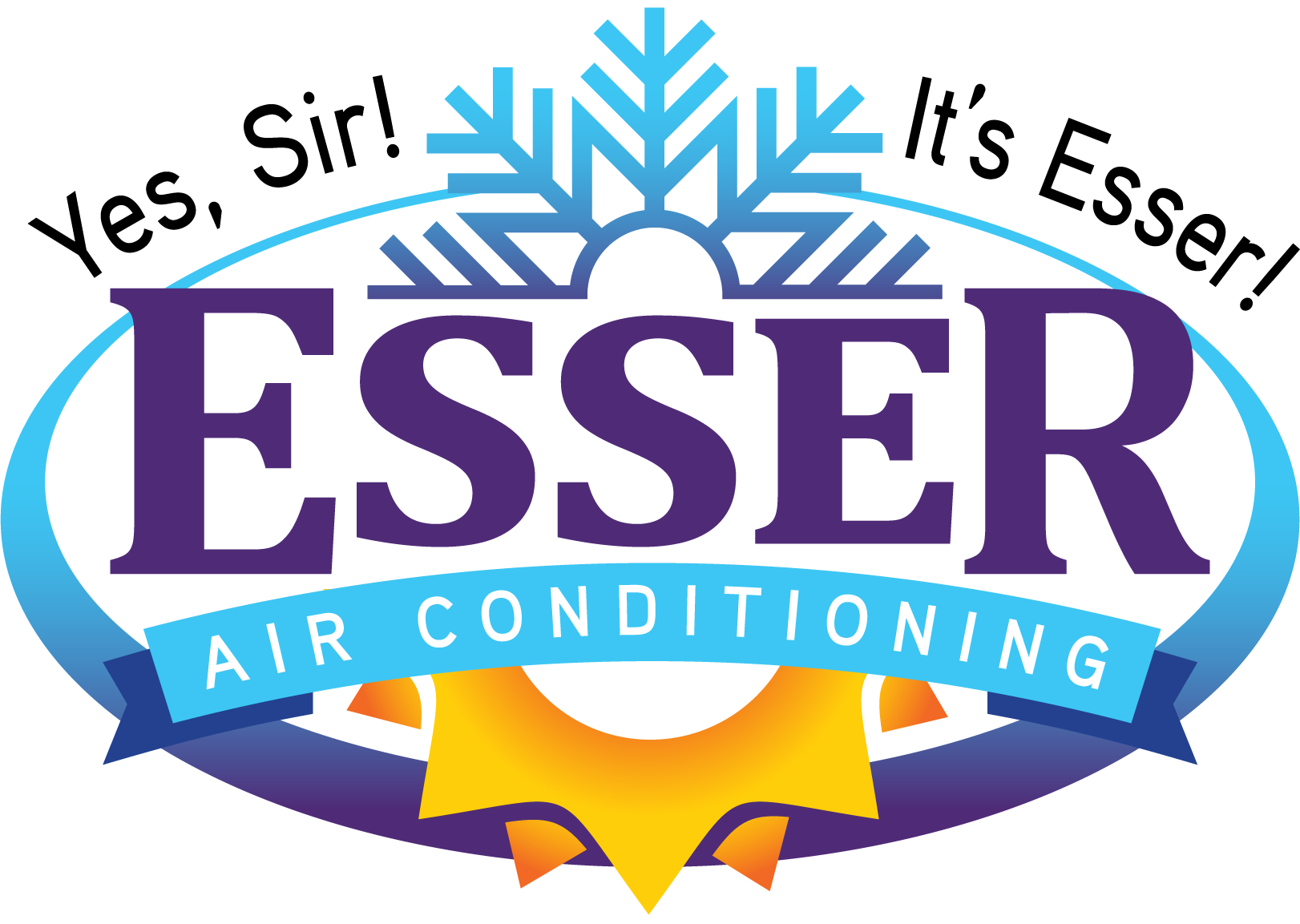 ESSER AIR CONDITIONING & HEATING logo