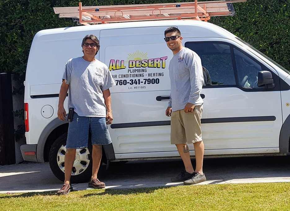 ALL DESERT PLUMBING HEATING & A/C logo